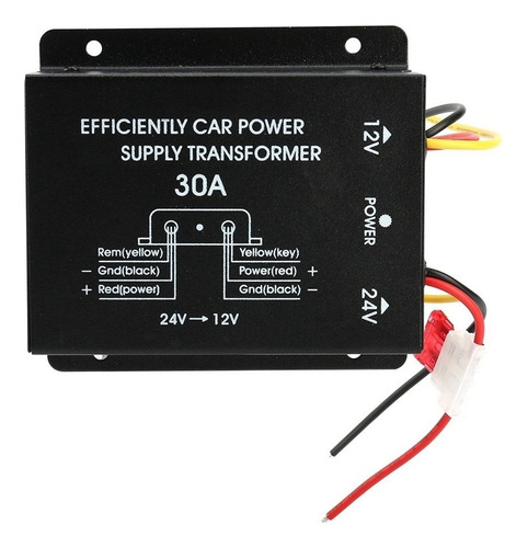 S Convertidor Dc-dc De 24v A 12v, Reductor De Voltaje De .