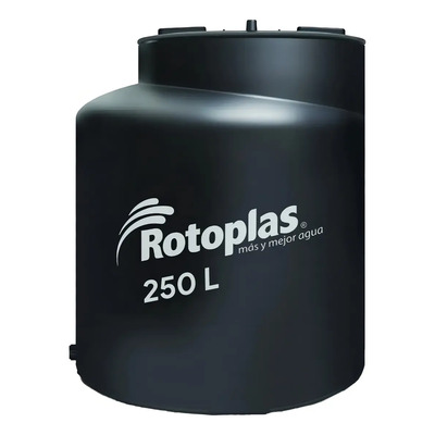Tinaco Tamboplas De 250 Litros Rotoplas 500040 Negro Filtro Hydro-net | MercadoLibre