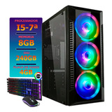 Pc Gamer Intel I5 7400 8gb Ddr4 Ssd 240gb Kit Vídeo 4gb