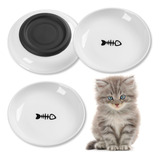 Kitwinney Cuencos De Comida Para Gatos, Cuencos De Ceramica