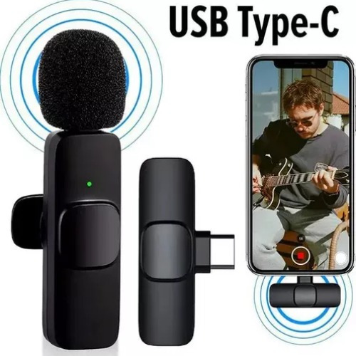 Microfone Wireless Bluetooth K9 Entrada P/android E iPhone