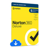 Norton Antivirus 360 Deluxe 5 Dispositivos 12 Meses Download