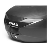 Top Case Baul Porta Equipaje Para Moto Shad® Sh39 Carbono 