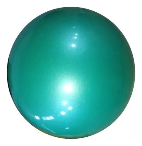 Pelota De 21 Cm Esferodinamia Rítmica Gym Pilates Yoga Color Verde