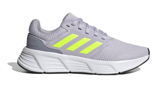 Tenis Mujer adidas Galaxy 6 - Gris-amarillo