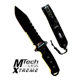 Cuchillo Bowie Warrior Extreme Mtech Militar Tactico Comando