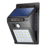 X5 Foco Solar 20 Led Con Sensor De Movimiento  Exterior