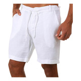 Pantalones Cortos Deportivos For Hombre Cinturón De Corbata