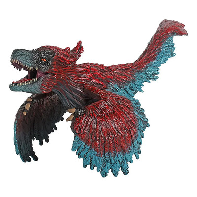 Pyroraptor Dinosaurio Realista De Juguete Mandíbula Móvil | Meses sin interés