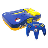 Nintendo 64 Pikachu Edition Americano Especial Completo