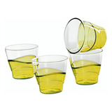 Set De 4 Vasos Luxury Apariencia Cristal 290ml Tupperware