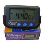 Relógio Digital Portátil Kenko Car Clock Automotivo