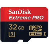 Tarjeta De Memoria Micro Sdhc Sandisk Extreme Pro 32gb Uh...