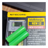 Cargador Intelig. Nitecore New I2 + 2 Baterías Samsung 18650