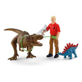 Schleich Dinosaurios :set Araque De Tyrannosaurio Rex 41465