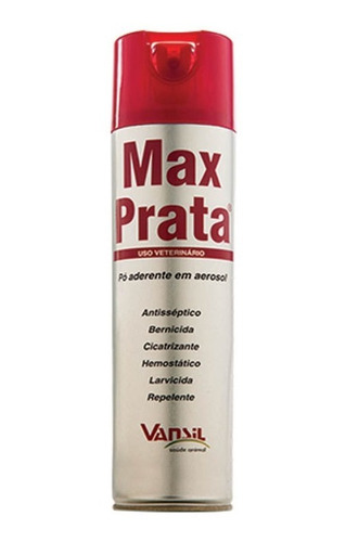 Max Prata 200ml Tratamento De Bicheiras - Vansil