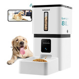 Dohonest Comedero Automático Para Perros Con Cámara, 8l Smar