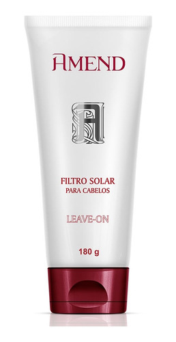 Filtro Solar Capilar Amend Leave-on Tradicional 180g