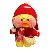 Peluche De Amarillo Kawaii Lalafanfan Pato De Regalo 30cm