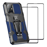 Qwyj Funda Para Samsung Galaxy M51 Case, Con 2 Unidades