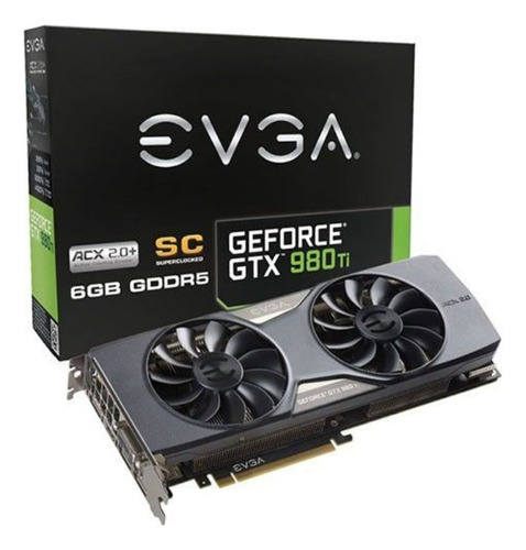 Placa De Video Evga Geforce Gtx 980 Ti 6gb ( Com Defeito)