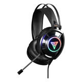 Diadema Gamer Gamdias Hebe E3 Alambrico Rgb 3.5mm Negro