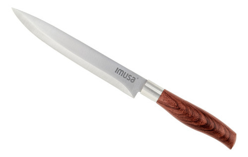 Cuchillo Rebanador Imusa Talent Madera De 19,6cm Color Marrón Claro