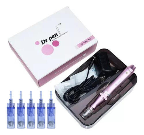 Caneta Micro Agulhamento Profissional Dermapen M7 Bivolt