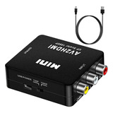 Conversor Rca Hdmi, Conversor Av Hdmi, Mini Adaptador C...