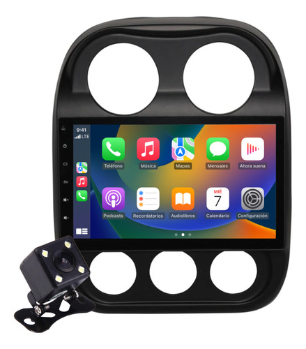 Estéreo Android Jeep Compass, Gps, Wifi, Bluethoot