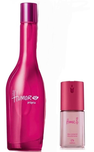 Kit Natura Humor Proprio (fucsia) 75 Ml + Deo Spray Corporal