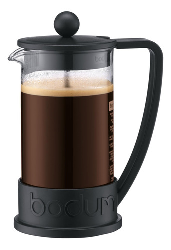 Cafetera Prensa Francesa Bodum Brazil 0.35 L 1 Taza Negro