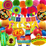 Decoraciones De Fiesta Tematica Mexicana, Suministros De Fie