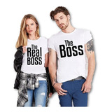 Duo Playeras Real Boss The Boss Parejas Enamorados 14 De Feb