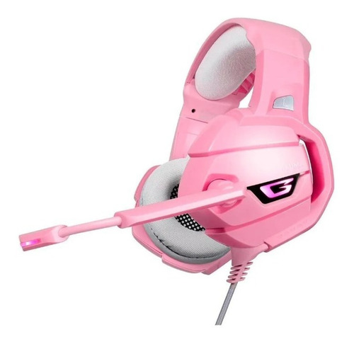 Audífonos Gamer Onikuma K5 Pink Rosado Para Pc Ps4 Xbox Color Rosa