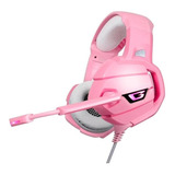 Audífonos Gamer Onikuma K5 Pink Rosado Para Pc Ps4 Xbox Color Rosa