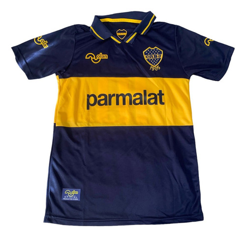 Camiseta Boca Juniors Titular Olan Parmalat Maradona 10 1994