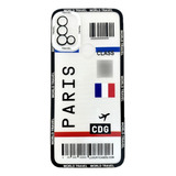 Funda Tpu Diseño Boarding Pass Para Moto G30 G20 G20 Se