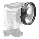 Lente Macro De 58 Mm 10x Hourge Para Gopro Hero 7 6 5 Black