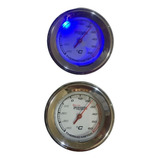 Termometro Auto + Luz Led Temperatura Ambiente Adhesivo 3m
