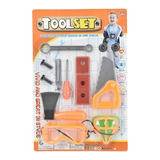 Juego De Herramientas Para Niños Tool Set De Plástico