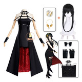 Anime Spy Family Cosplay Yor Forger Disfraz Vestido Asesino