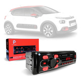 Aparelho Som Mp3 Bt 2 Usb Sd Fm App Control Citroen New C3 