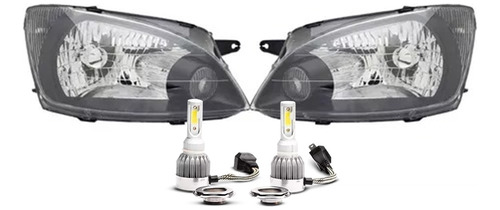 Juego Optica Chevrolet Classic 2010 2011 Deportiva+cree Led