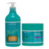 Lowell Cacho Mágico Kit Sh. 500ml + Gelatina Modeladora 450g