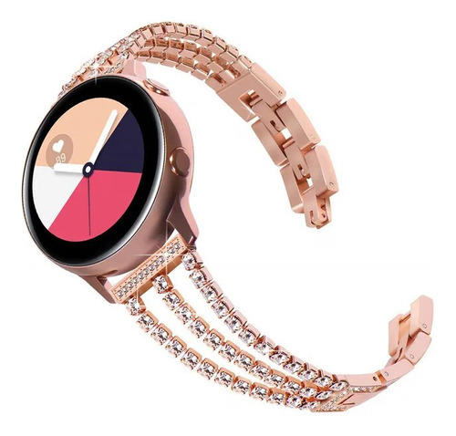 Correa De Metal Para Samsung Galaxy Watch 4 Pulsera De Diáme