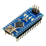 Tarjeta Desarrollo Nano V3.0 Atmega328 Usb Led Y Resistencia