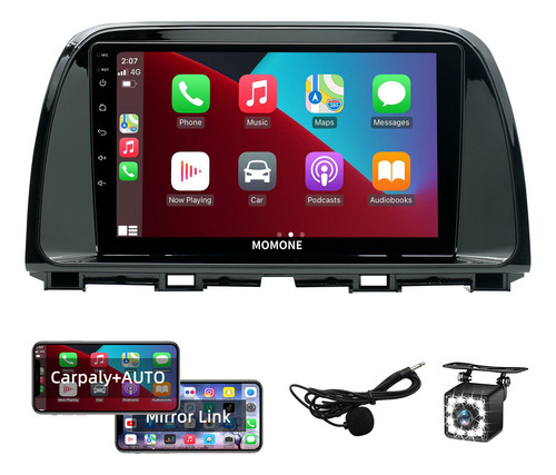 Estéreo 2+32gb Carplay Para Mazda Cx-5 2012- 2015 Cámara Gps