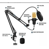 Microfone Condensador Bm 800 Pc E Notebook Andowl Game