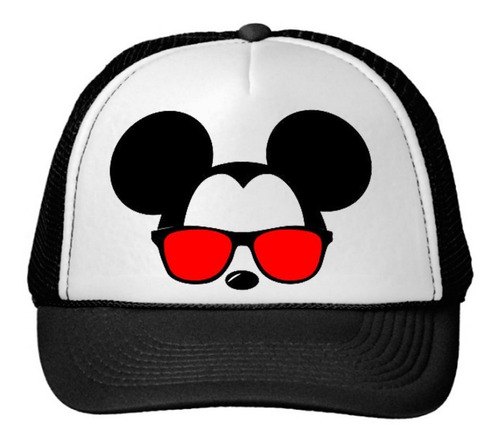 Gorras Cachuchas Mickey Mouse Personalizado Negro